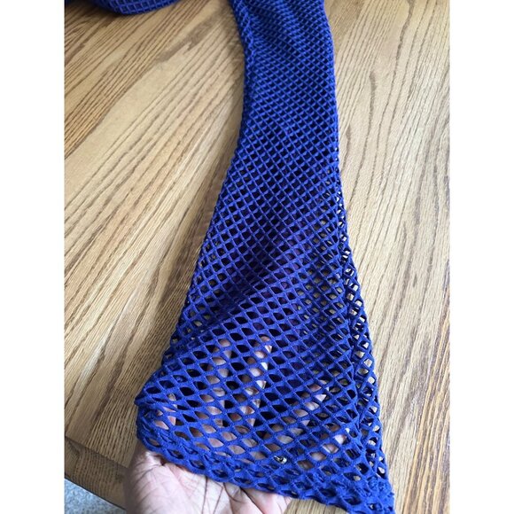 Sammy B Diamond Mesh Bootcut Pants Purple Flared Trashy Y2K NWT Lined Party XS - Picture 14 of 15